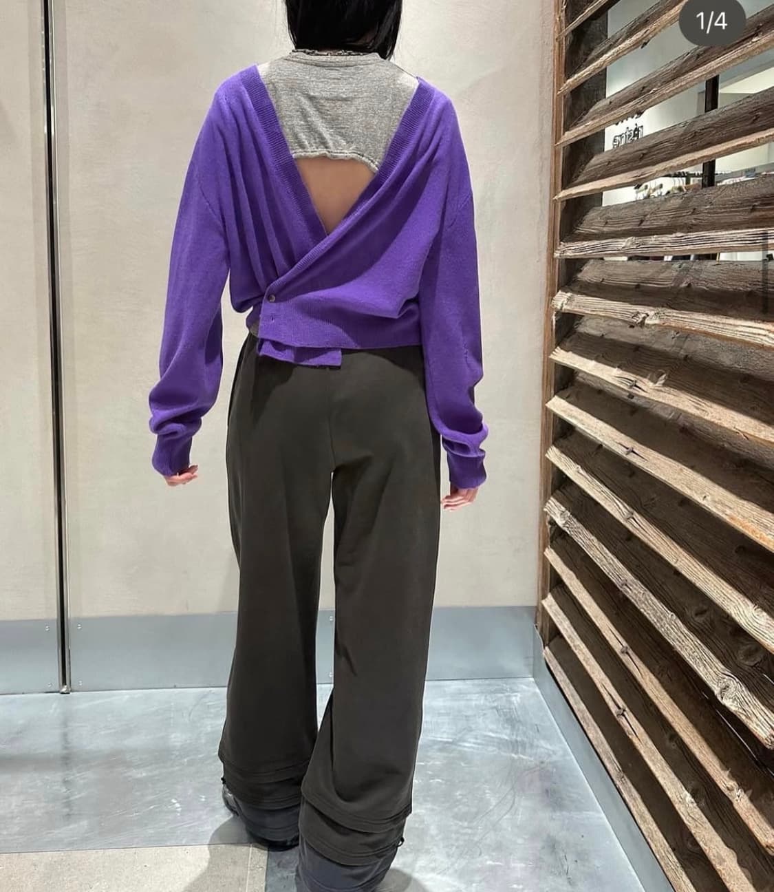 스탠드얼론 캐시미어 가디건 상품이미지6