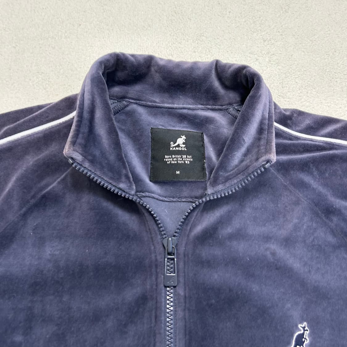 Kangol navy velour 2way jersey 상품이미지6