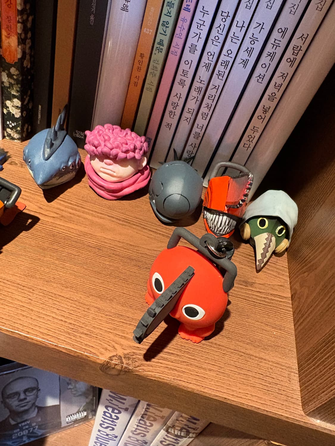 체인소맨 마스크 컬렉션 가챠 풀셋 + 포치타 키링 상품이미지1