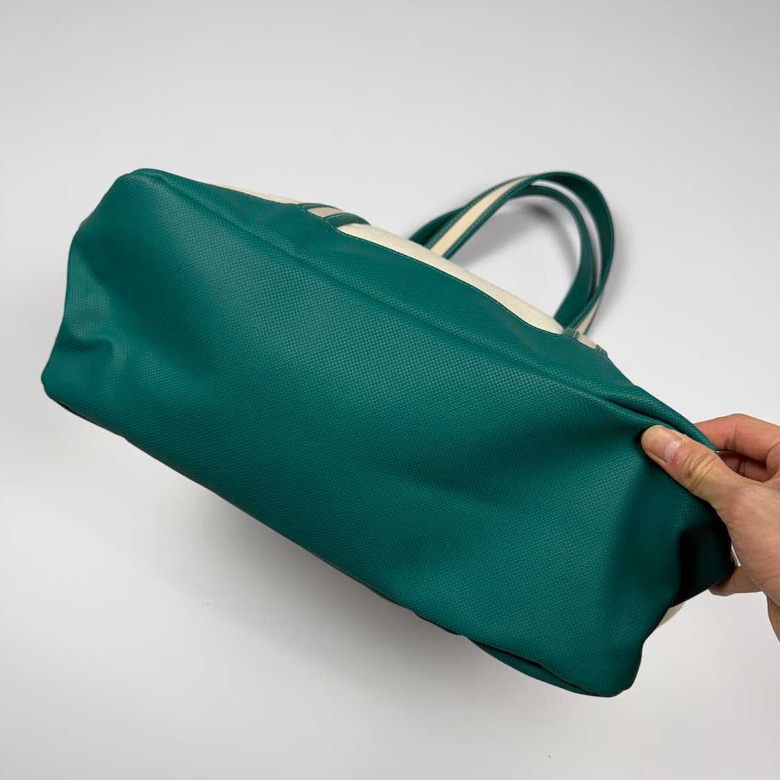 요시다포터 걸 토트백 화이트/그린 L 상품이미지5