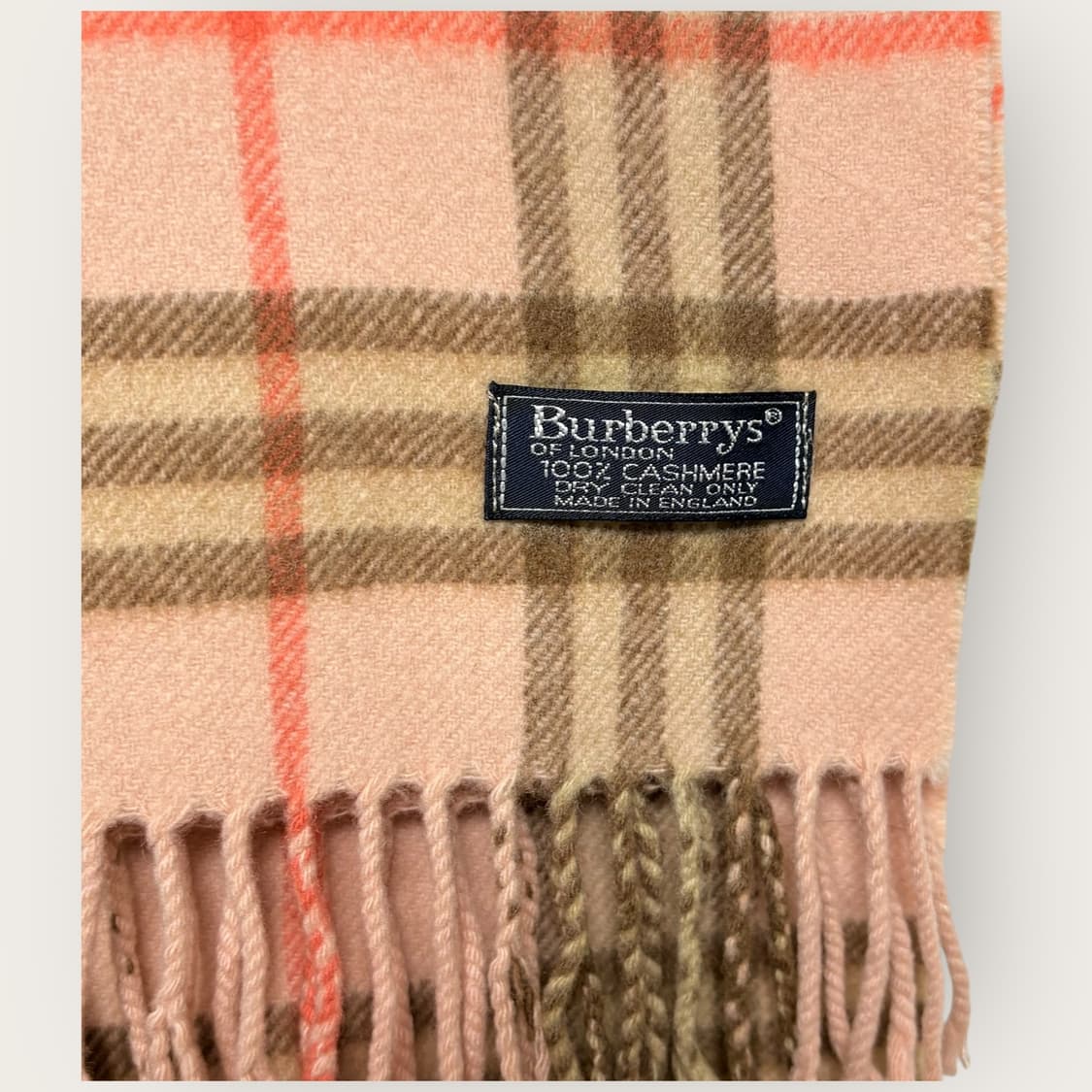 버버리 노바체크 캐시미어 100% 머플러 목도리 상품이미지2