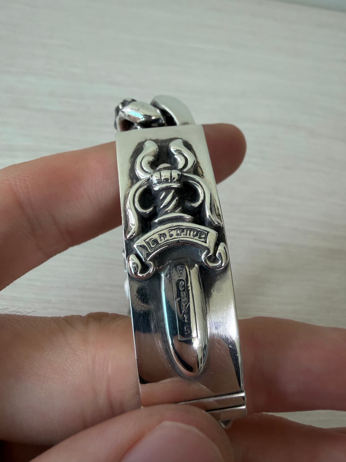 크롬하츠 대거 ID 팬시 팔찌 13링크 상품이미지4