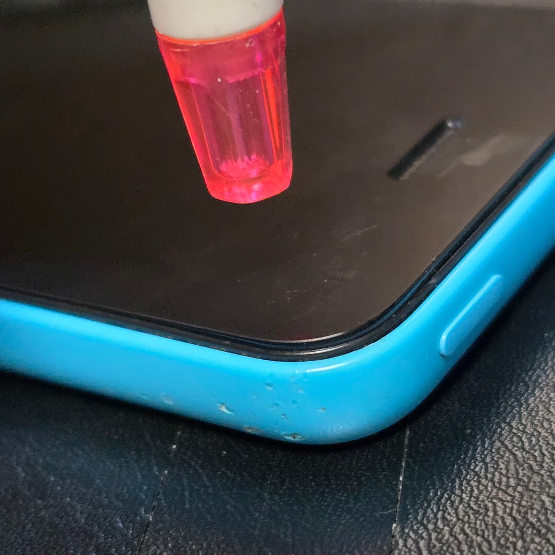 (전원, 음량버튼 고장) 아이폰5c 16기가 블루 상품이미지9