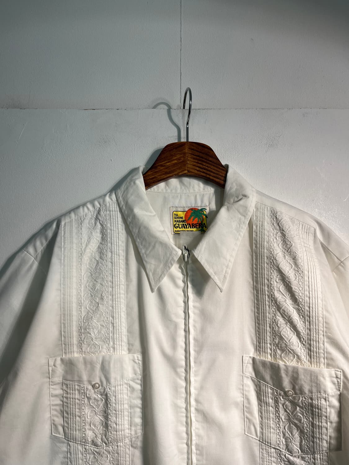 Guayabera shirts (쿠바 셔츠) 집업 XL 상품이미지2