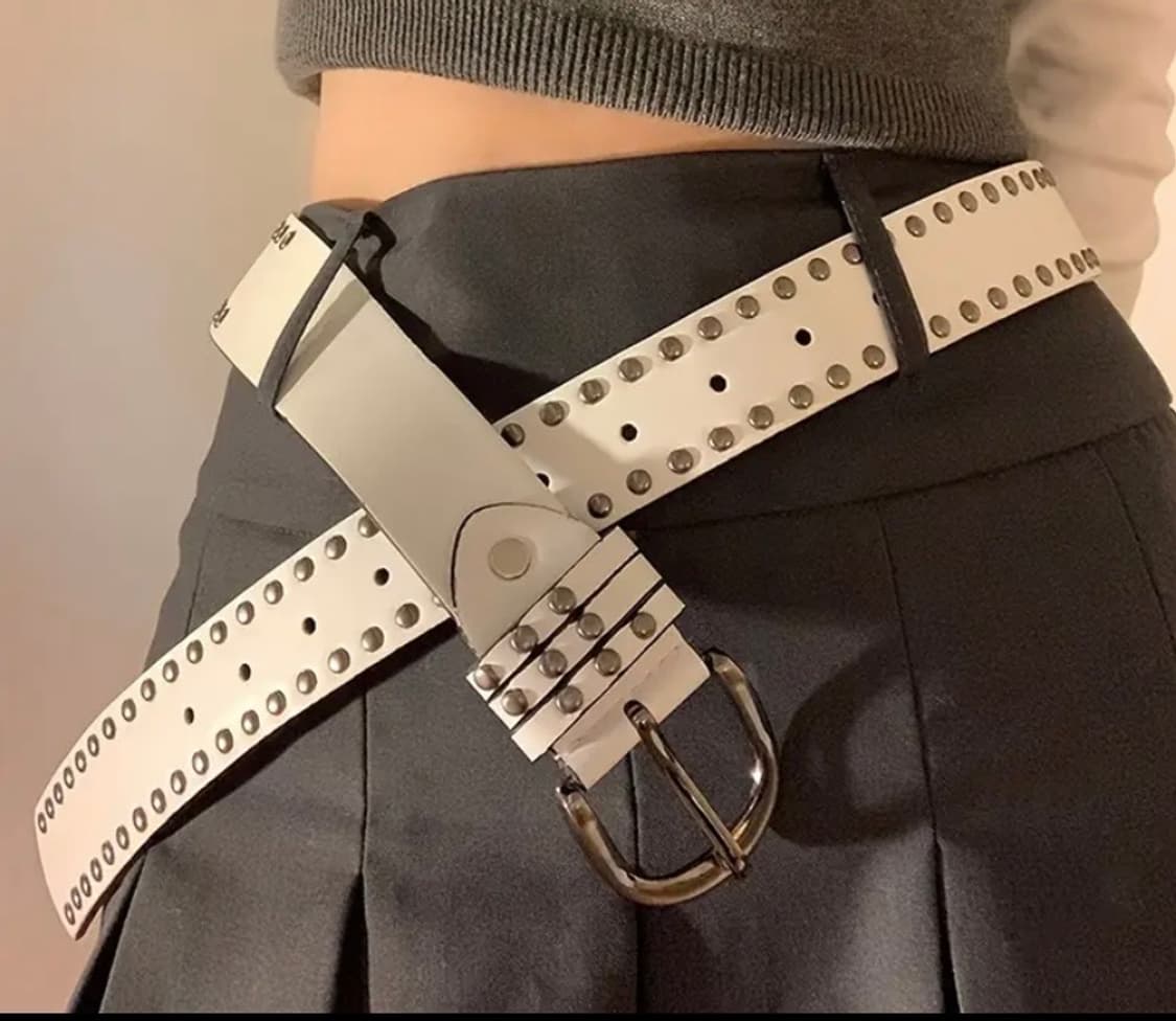 더블 스터드 벨트  상품이미지2