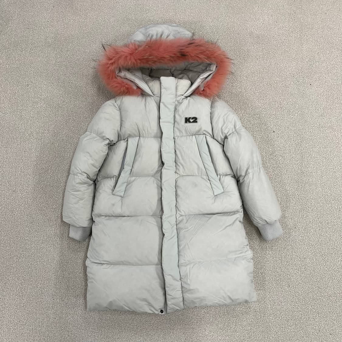 150 K2 케이투 키즈 후드 롱패딩 0127M2 상품이미지1