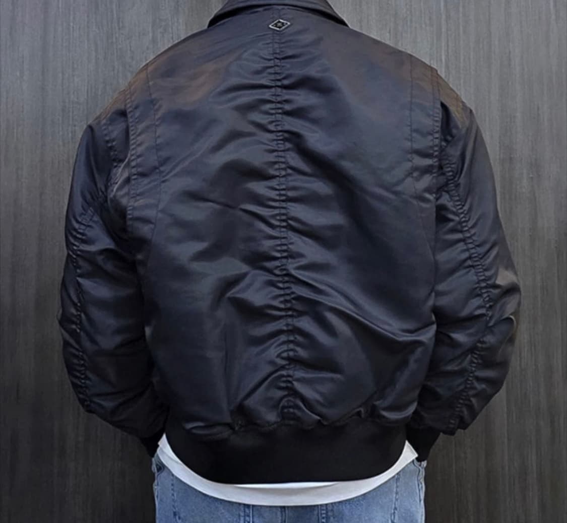 송지오 MA1 항공 점퍼 블랙 판매 상품이미지2