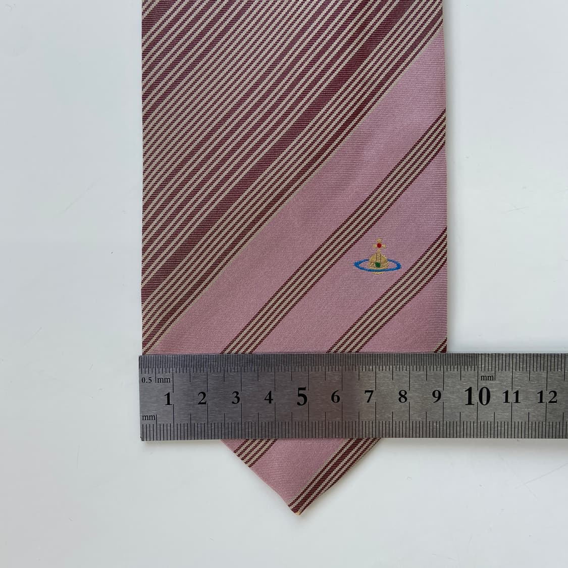 비비안웨스트우드 심플로고 정품 명품 넥타이(Vivienne) 상품이미지8