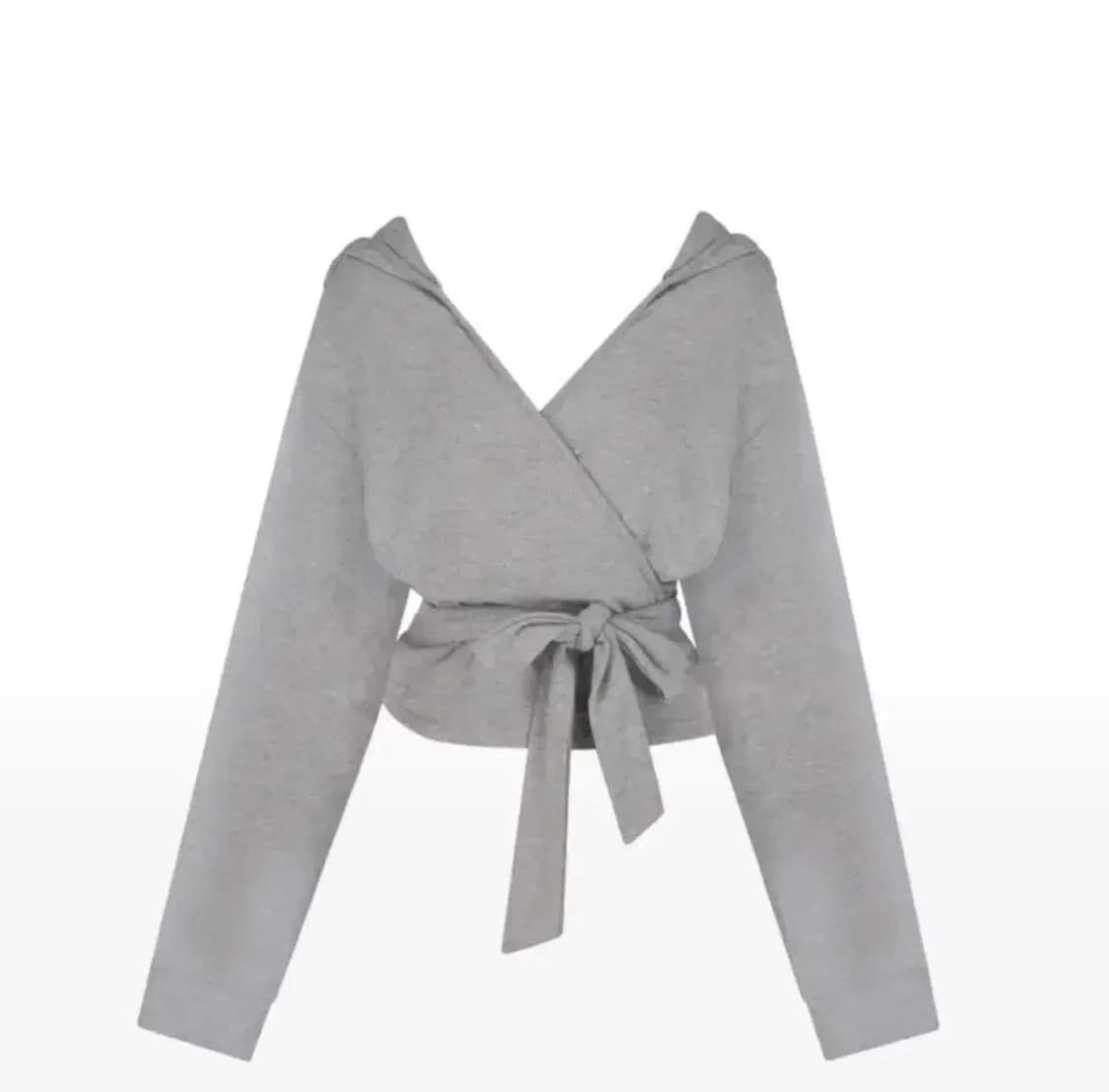 코프 클리시어 스모어 랩 가디건 그레이 상품이미지1