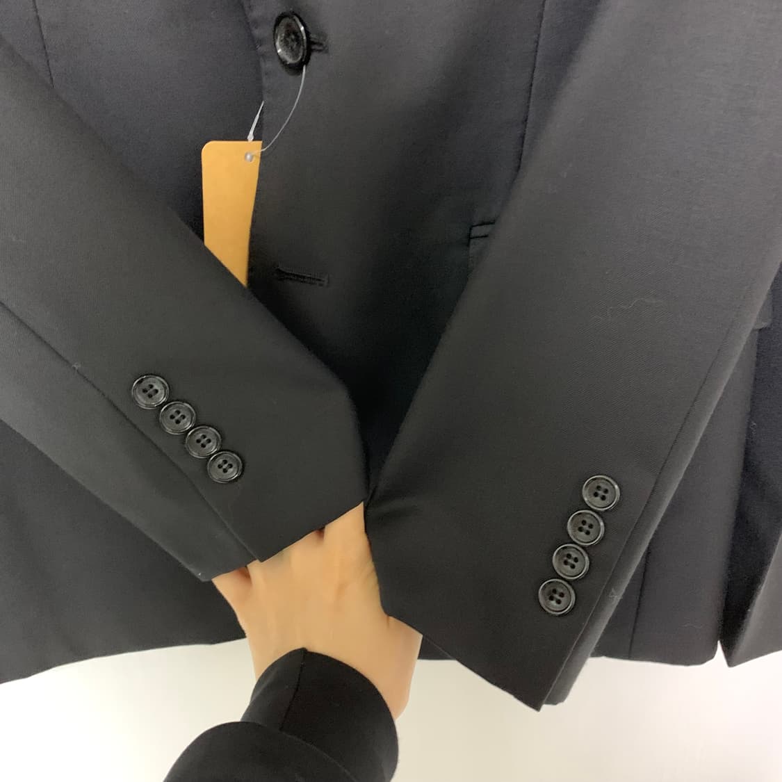 지오송지오 블레이저 슬랙스 블랙 정장 세트 95 28인치 상품이미지3