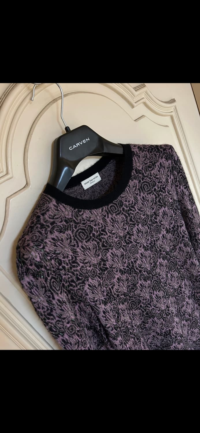 드리스반노튼 비스코스 모헤어 니트 상품이미지3