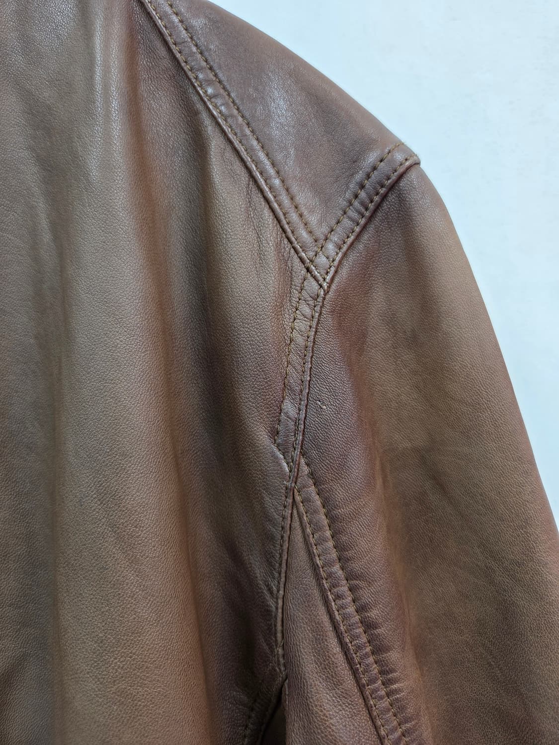 XL 마시모두띠 브라운 양가죽 자켓 상품이미지9