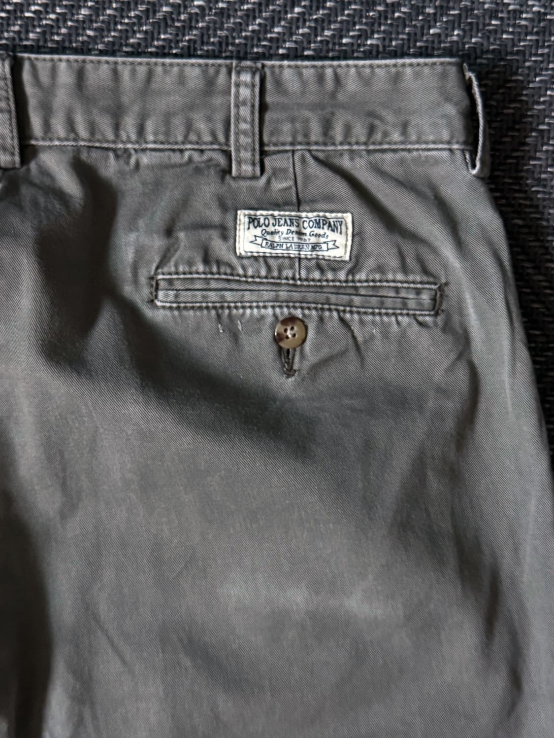 (33) 폴로 진스 더블 플리츠 빈티지 치노팬츠 상품이미지7