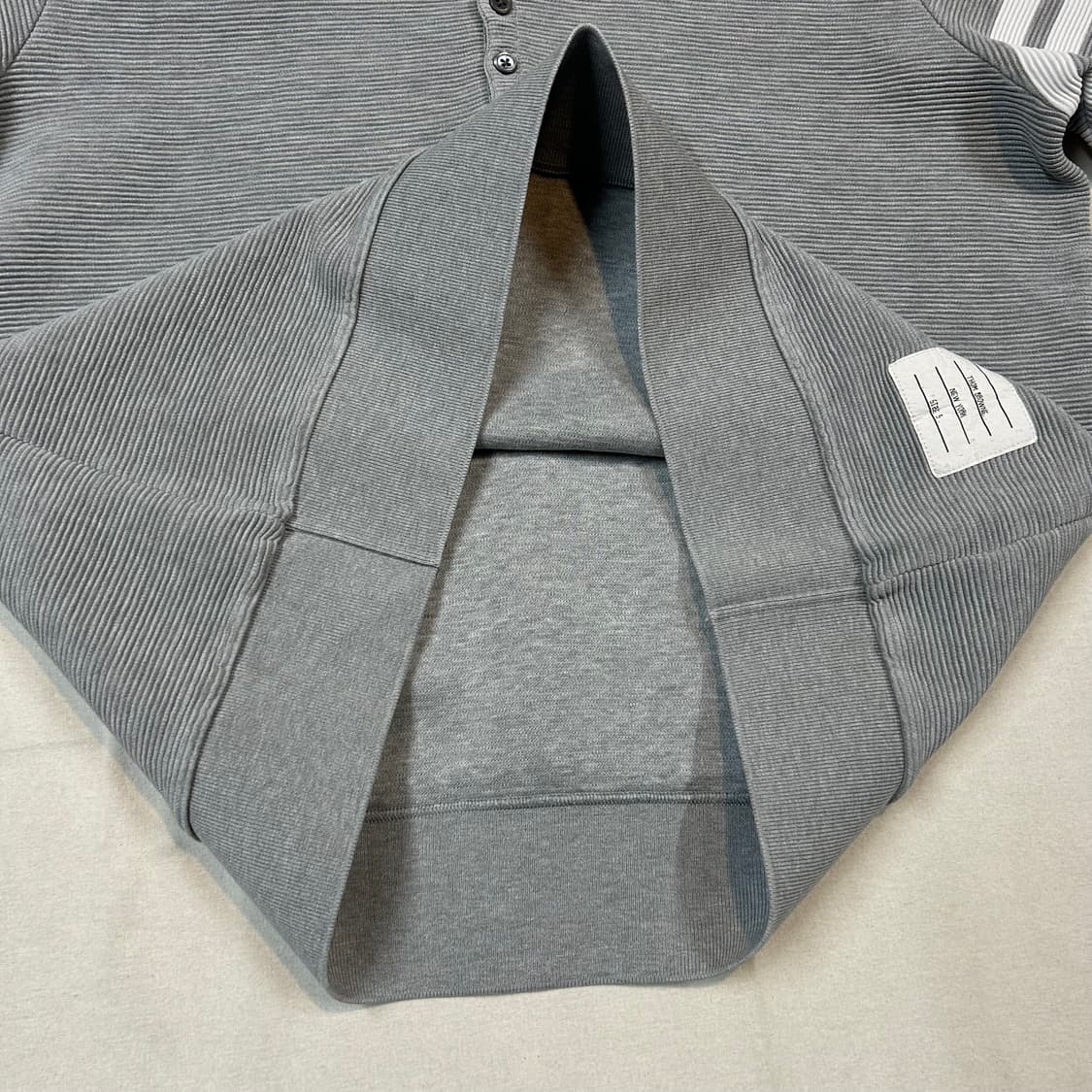 5) 톰브라운 오토맨 4-바 새들 슬리브 폴로 셔츠 상품이미지6