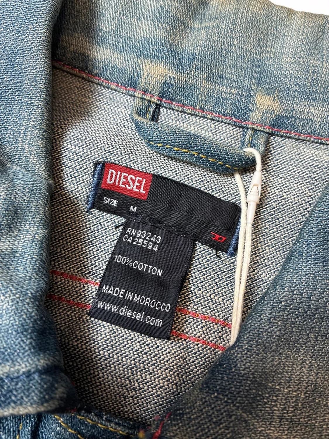 디젤 00's JAA 워시드 데님 자켓 PN8342 상품이미지8