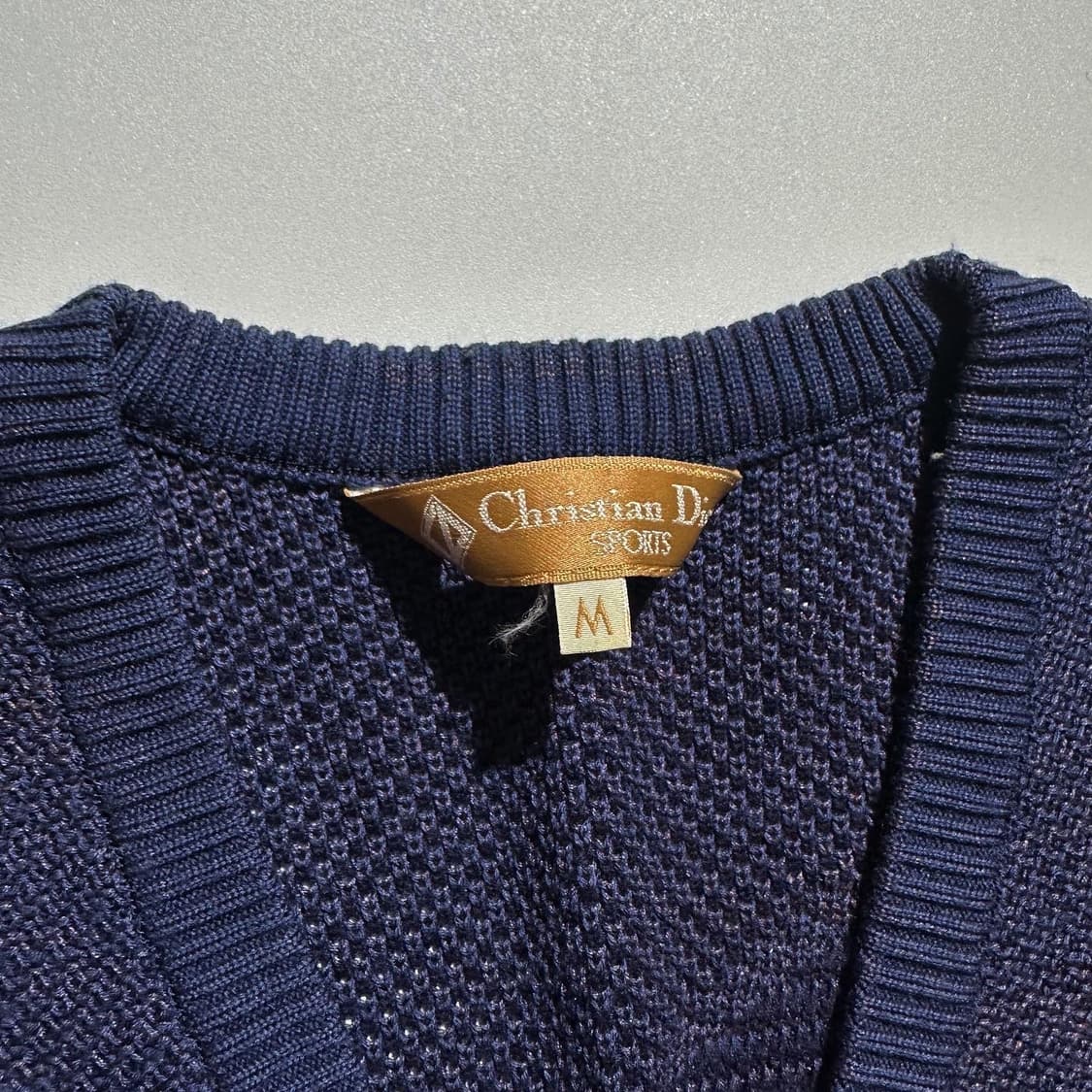 크리스챤 디올 로고 니트 베스트 가디건 상품이미지3