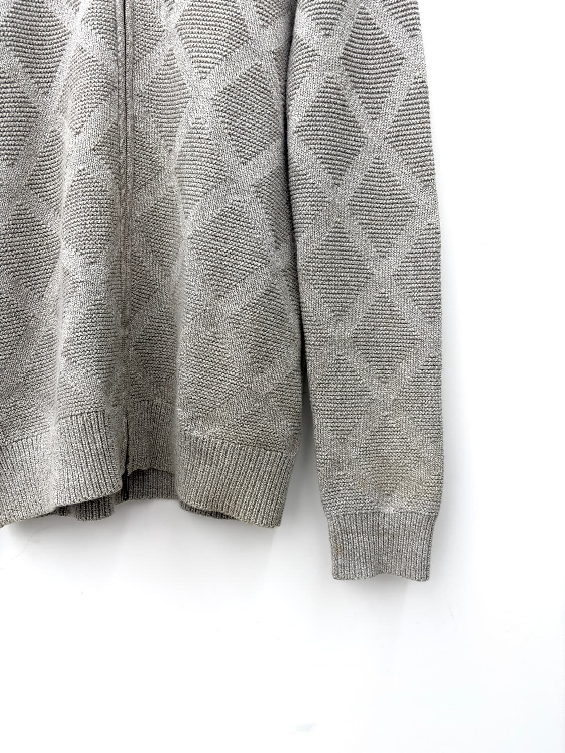 ARGYLE KNIT ZIP UP 상품이미지3