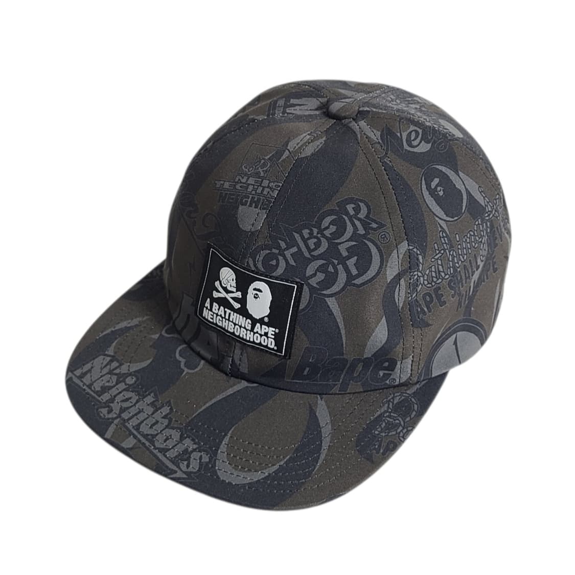 BAPE) 베이프 x 네이버후드  캡 블랙 상품이미지2
