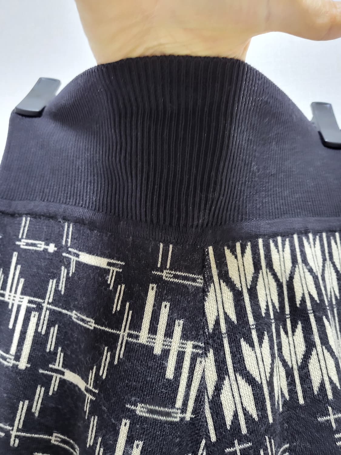 편헌옷 좋아하시는분 강추!bnx 양모 니트 배기 팬츠free55-77 상품이미지3