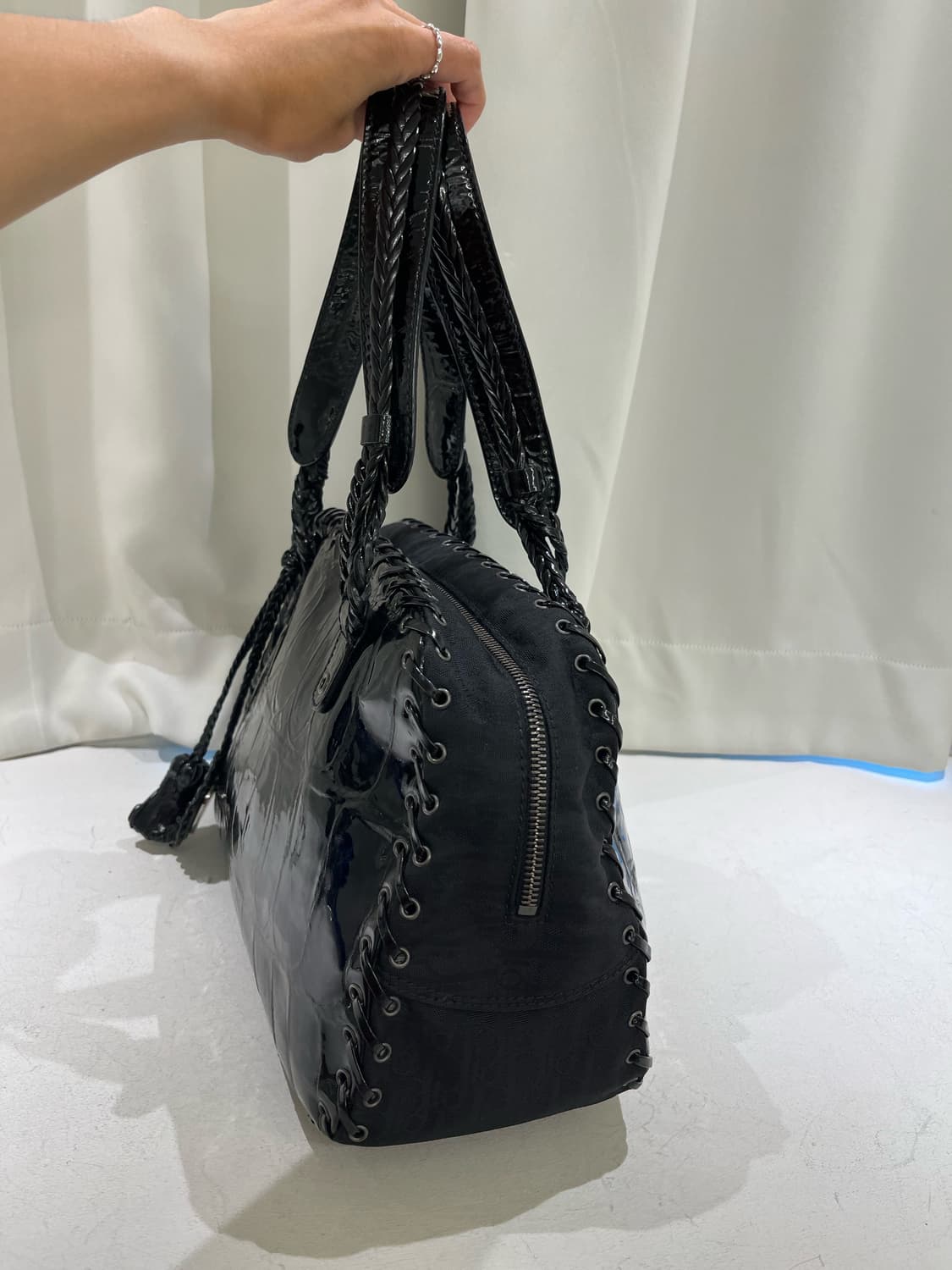 디올 빈티지 블랙 토트백 상품이미지2