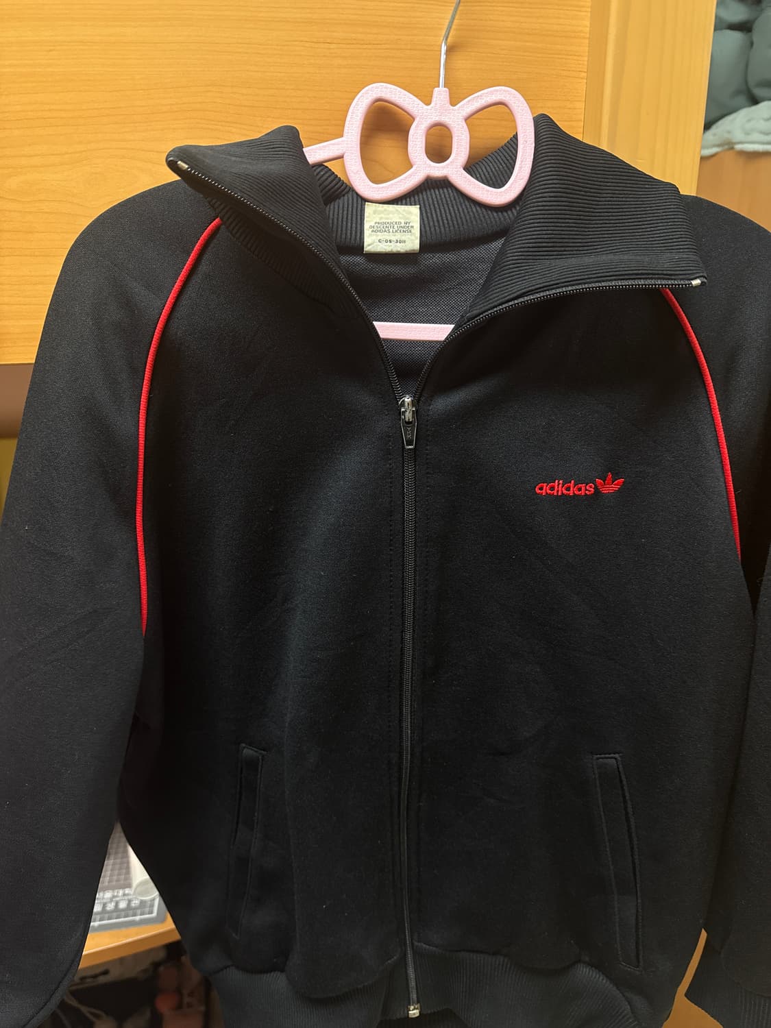 아디다스 블랙+레드 져지 상품이미지2