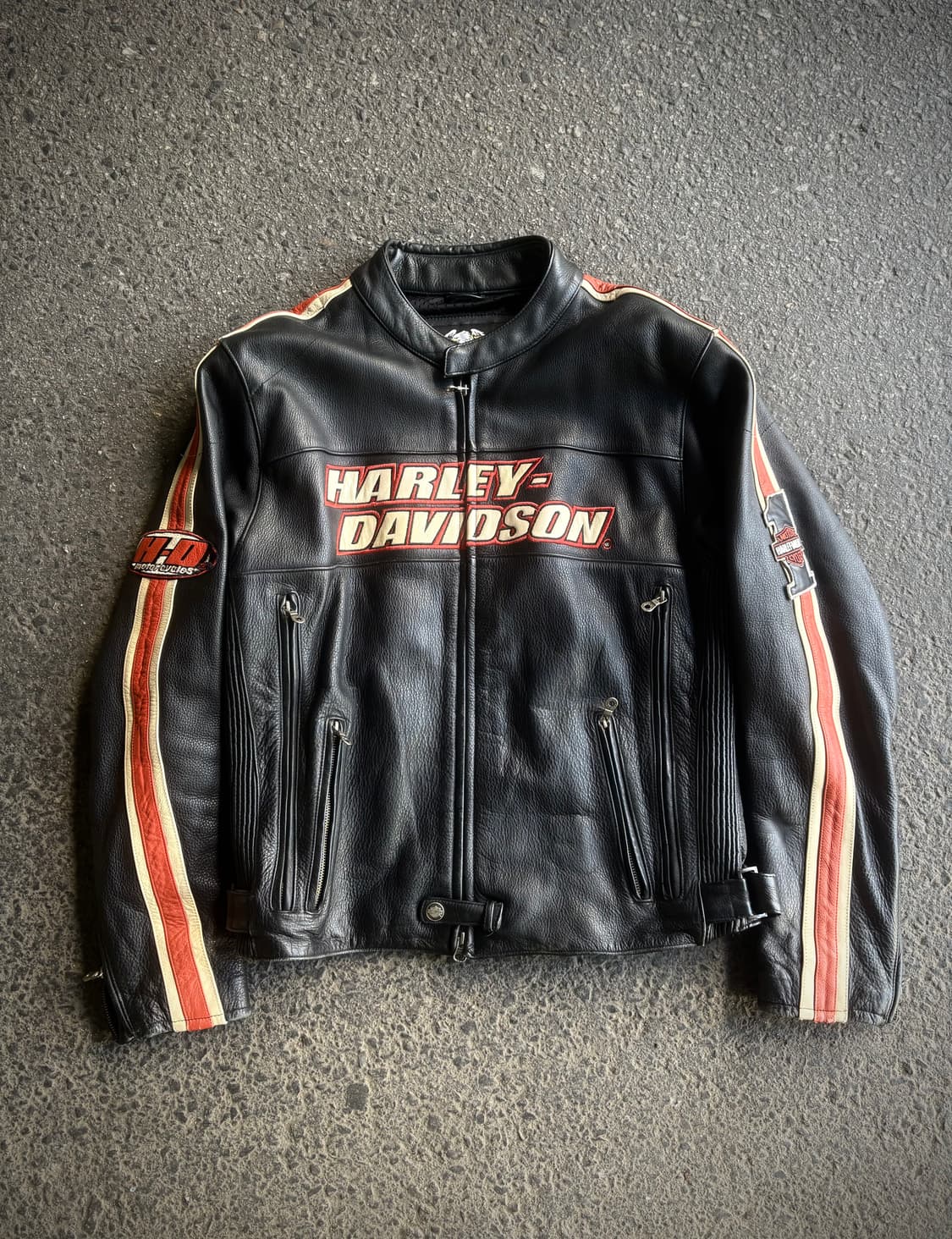 Harley Davidson Torqus Leather Jacket 상품이미지1