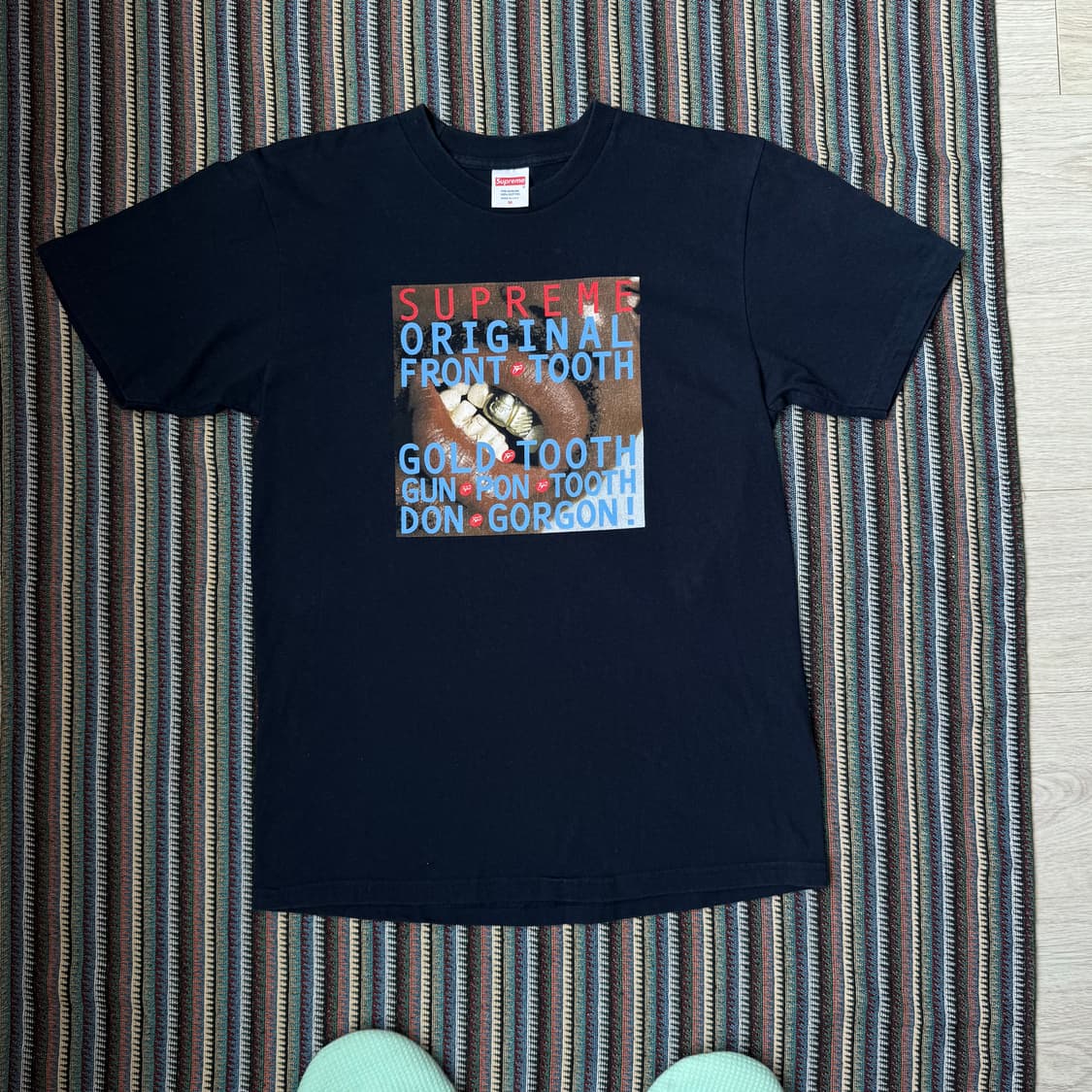 슈프림 골드 투쓰 반팔 티셔츠 상품이미지2