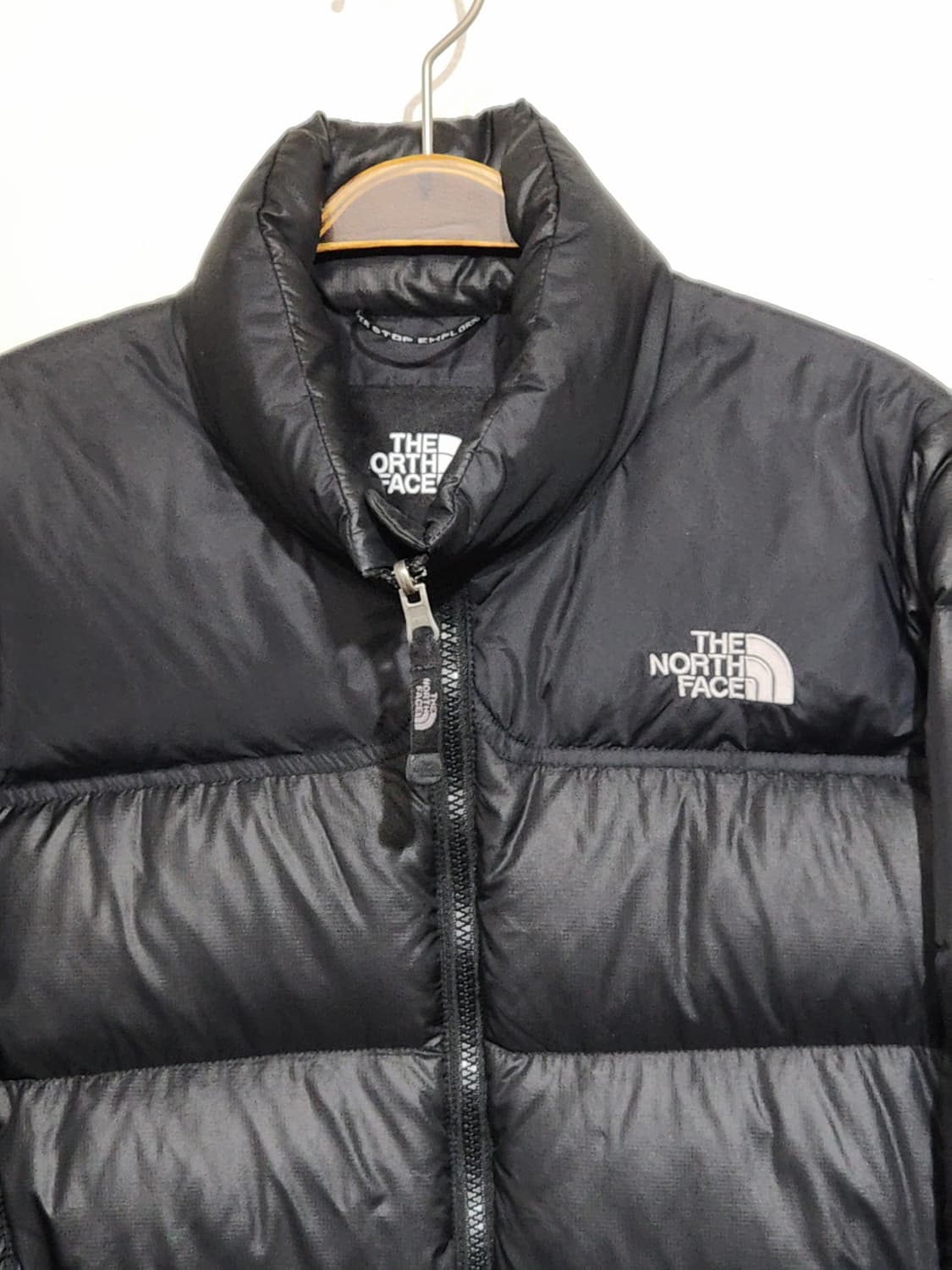 (M) 노스페이스 눕시패딩 점퍼 블랙 거위털 700 구스다운 자켓 상품이미지2