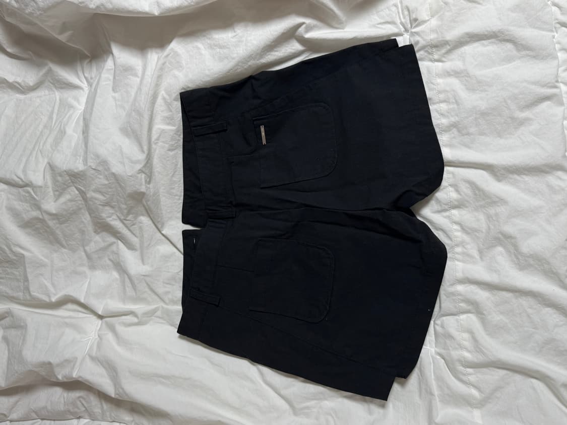 미세키서울 Slit short pants BLACK 숏팬츠 새제품 상품이미지4