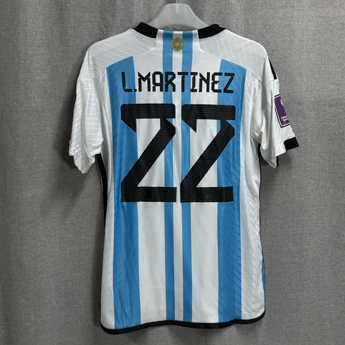 [L] 아디다스 22 아르헨티나 홈 유니폼 (라우타로 마르티네스) 상품이미지4