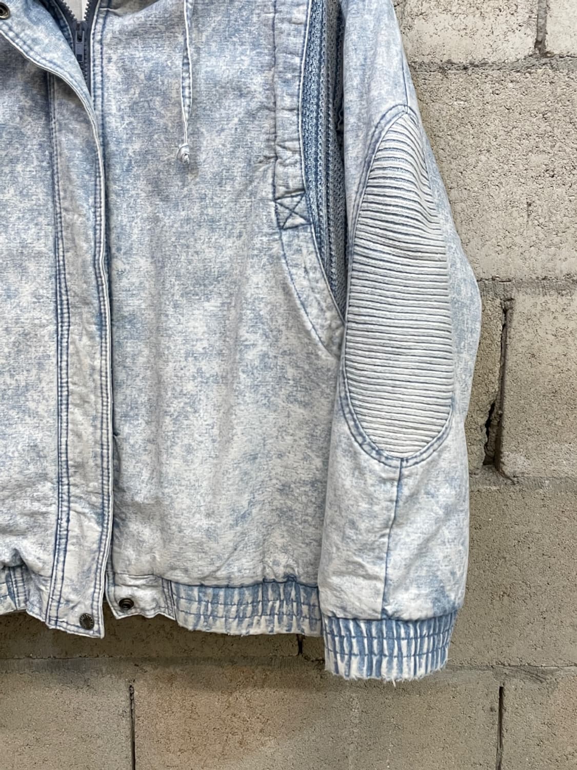 빈티지 Prezzia 데님 봄버 자켓 상품이미지3