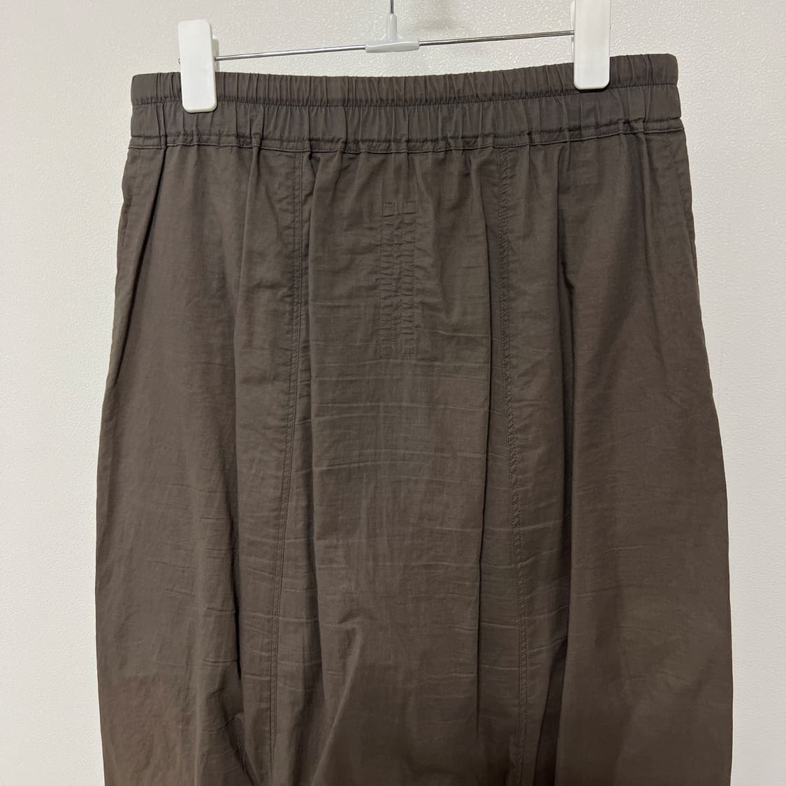 릭오웬스 16SS "CYCLOPS" 드로우스트링 크롭 팬츠 다크 더스트 상품이미지5