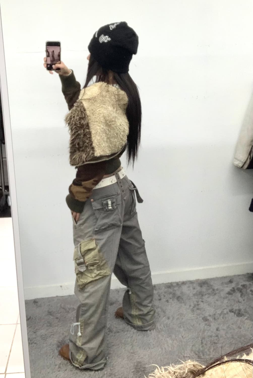 Thoughjeansmith 본디지 카고 팬츠 상품이미지3