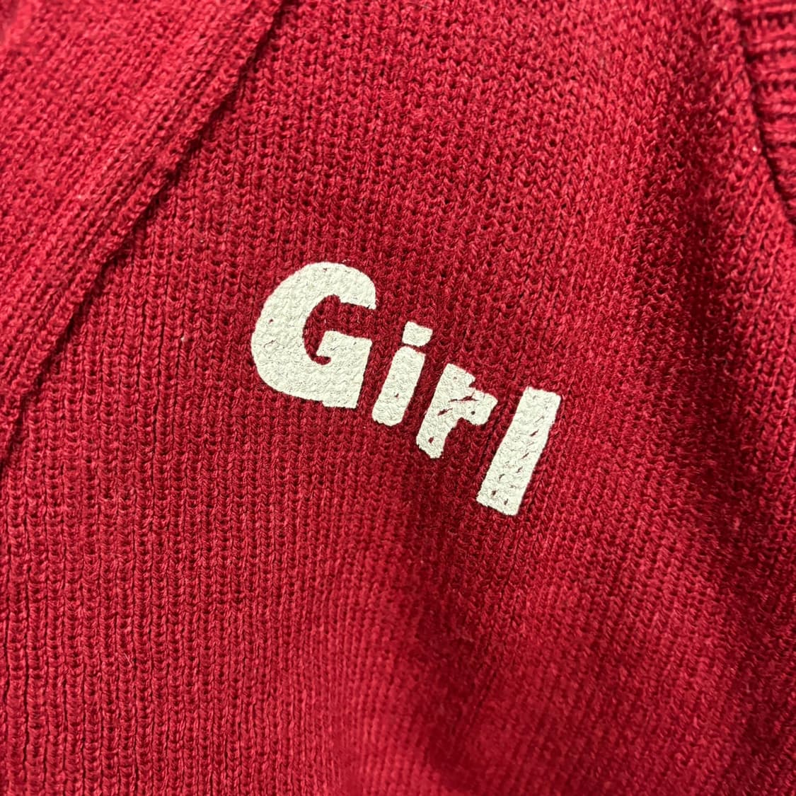 L) 꼼데가르송 걸 가디건 스코틀랜드 에디션 상품이미지2