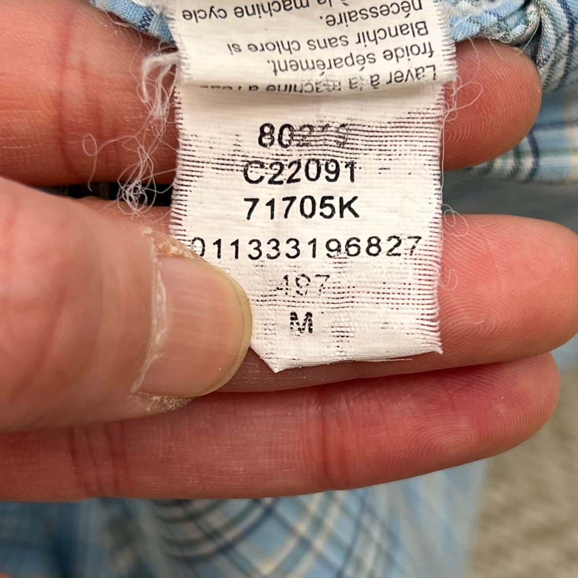 챕스 랄프로렌 체크 하프셔츠 r3916 상품이미지8