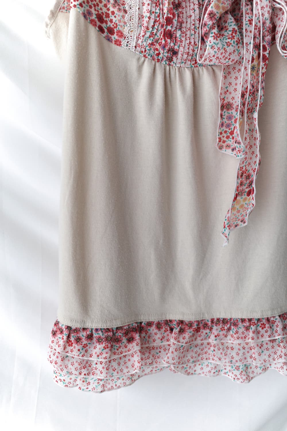 axes femme) flower ribbon sleeveless 상품이미지3