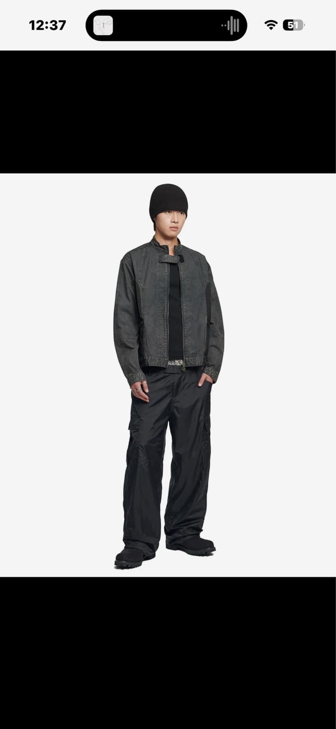 노매뉴얼 OVERDYED TWO-TONE JACKET 상품이미지2