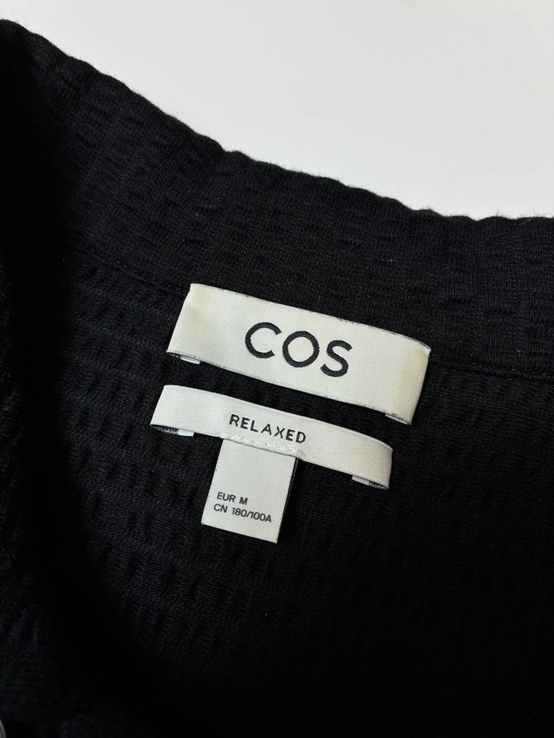 코스 COS 시어서커 카라 반팔 티셔츠 PN8581 상품이미지7