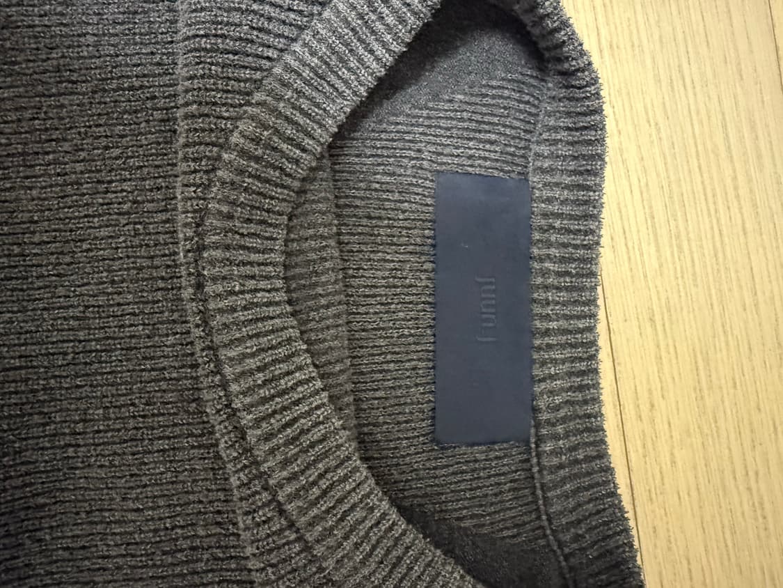 준지 2023 23 S/S 스트링 니트 스웻 입니다.  상품이미지3