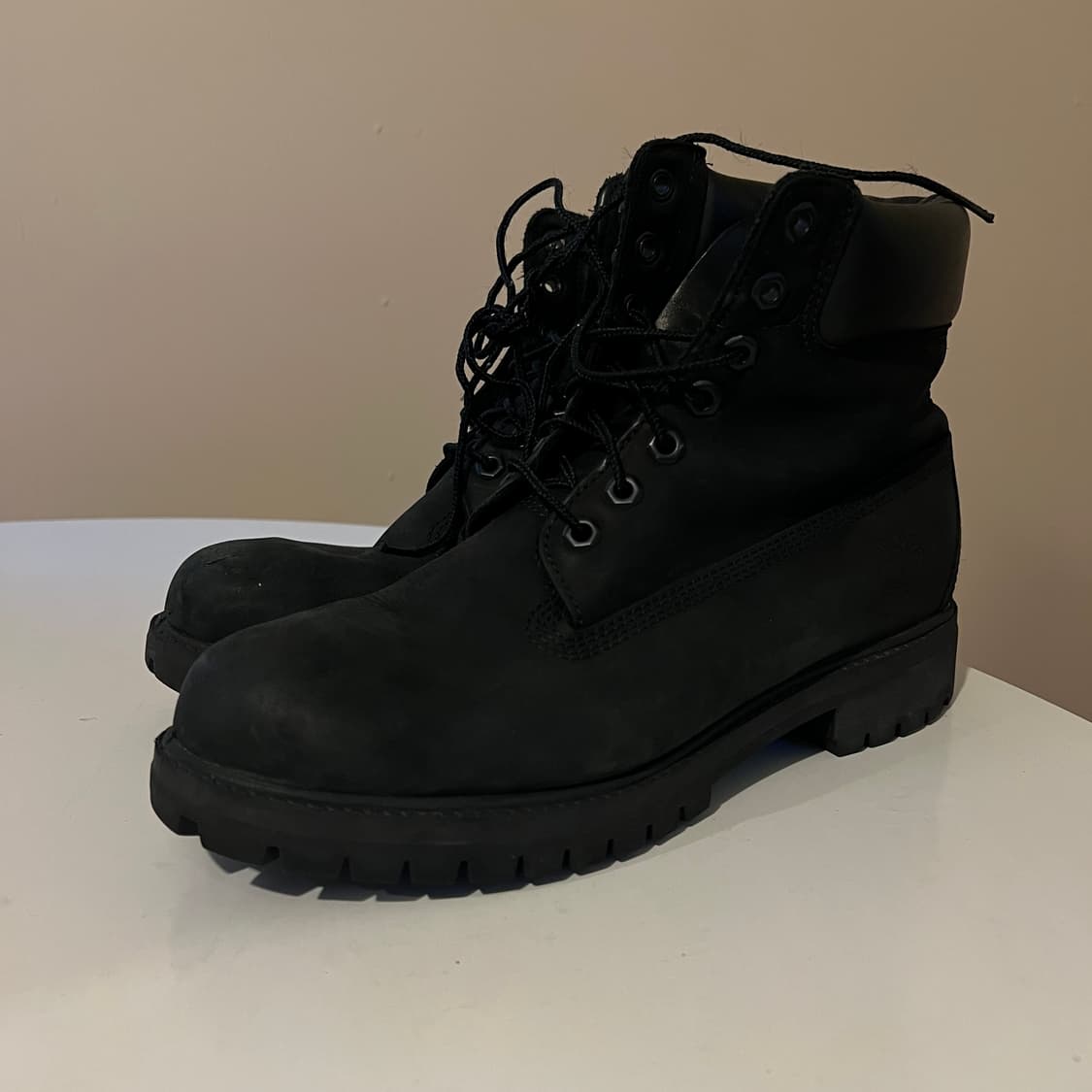 팀버랜드 6인치 프리미엄 워터프루프 블랙 부츠 상품이미지1