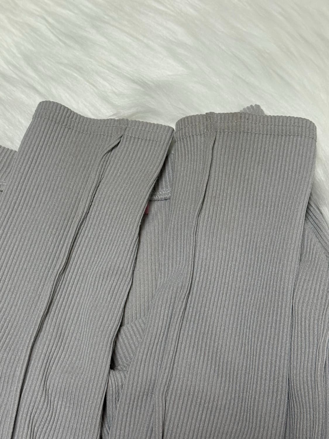 플리즈노팔로우 바비탑 ss버전 라이트그레이 상품이미지5