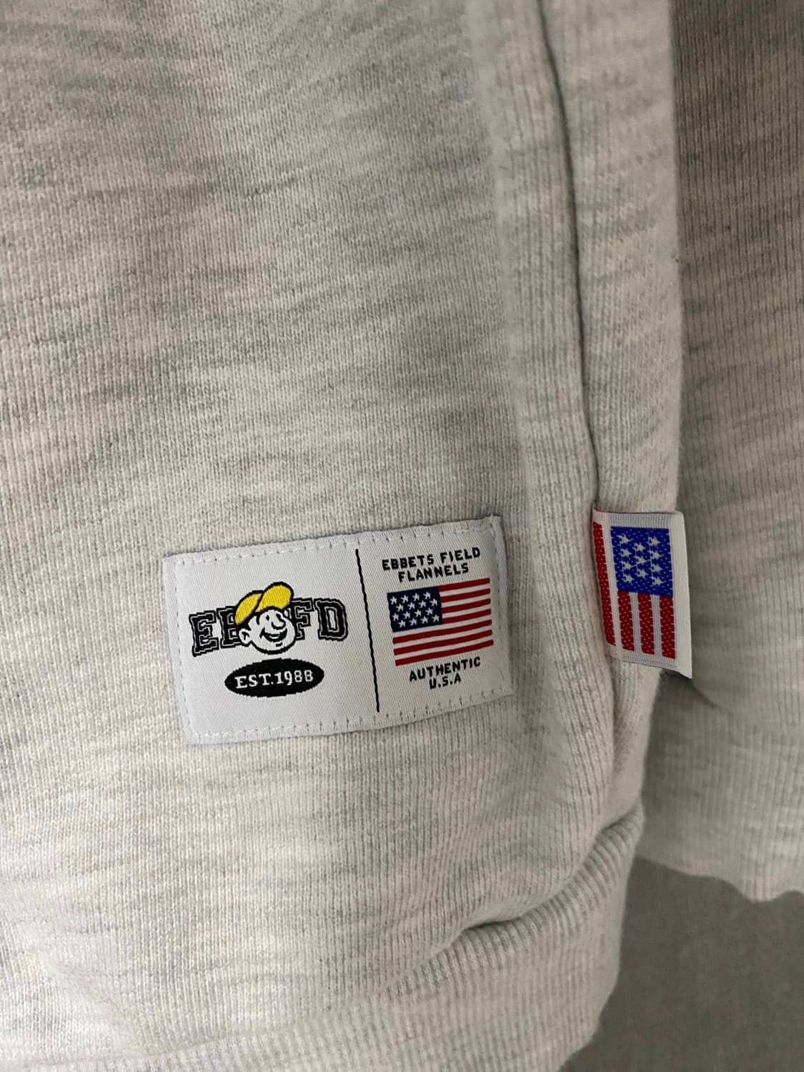 이벳필드 맨투맨 M(남여 공용가능) 상품이미지4