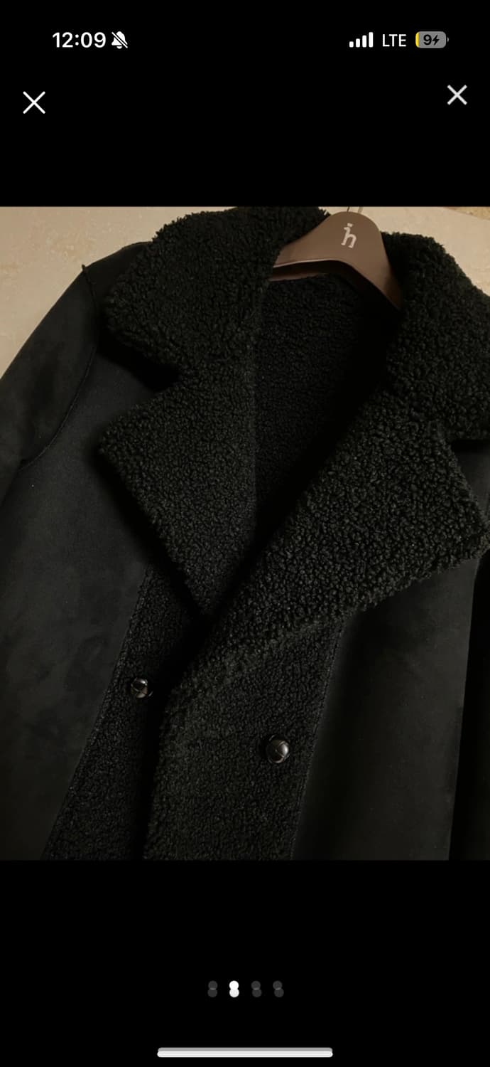 (상태최상) 블랙무스탕 상품이미지2