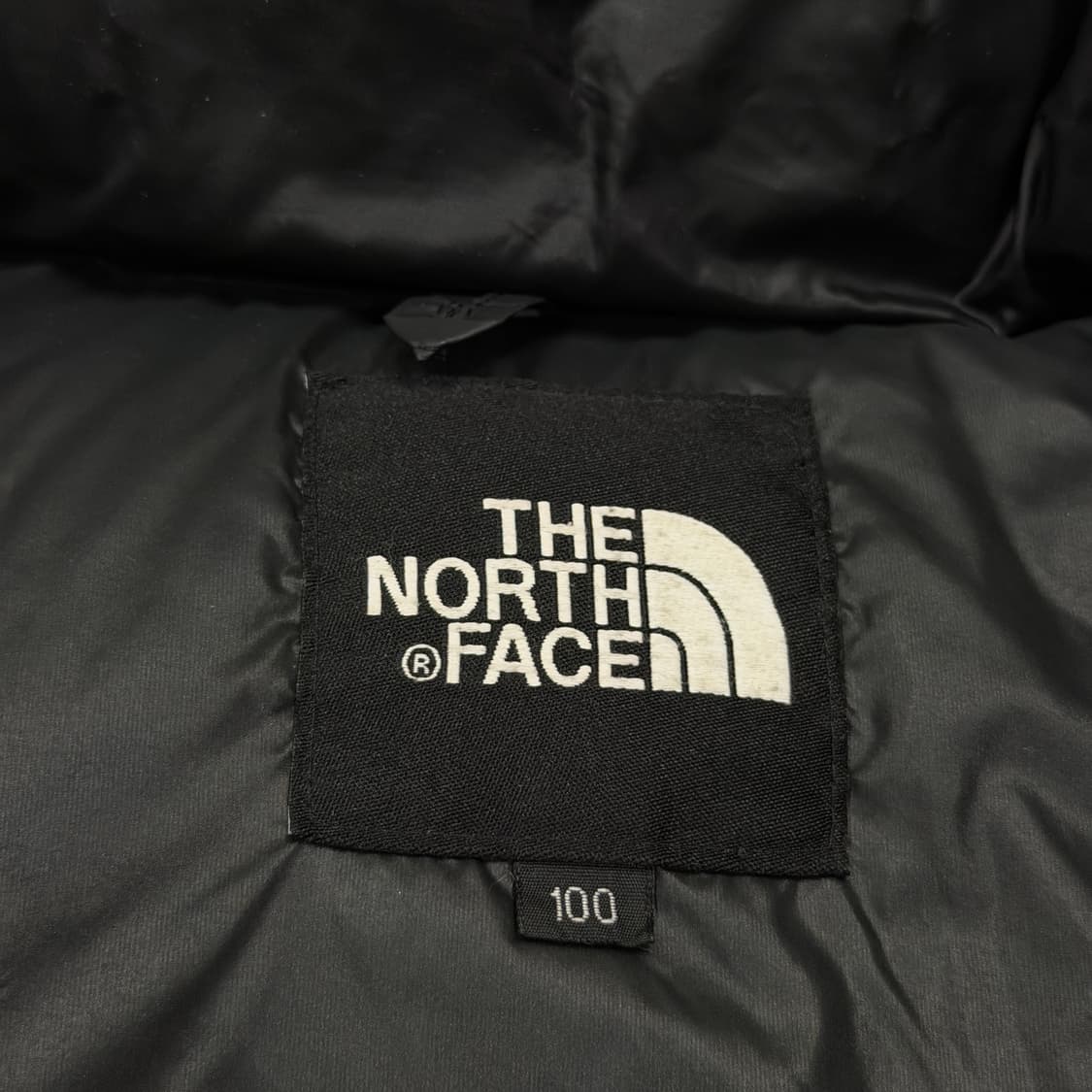 노스페이스 빈티지 메트로 800 유광 후드 패딩 블랙 L 100 상품이미지6