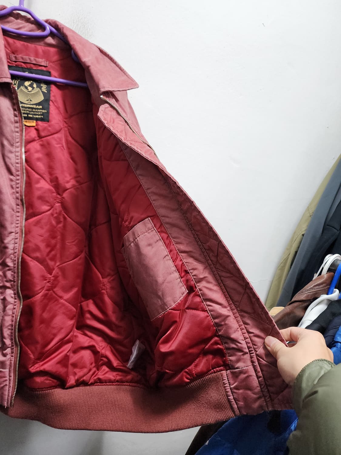 데우스 엑스 마키나 MA-1 플라이트 항공점퍼 상품이미지7