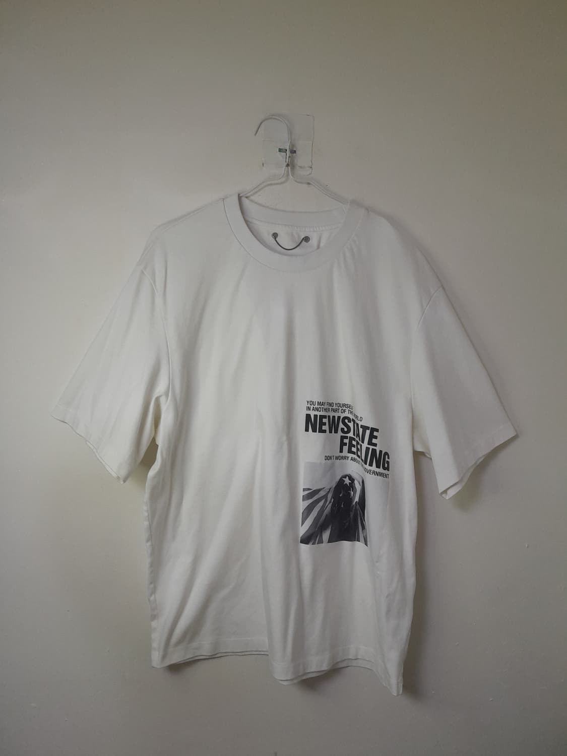 시스템옴므  익스매치레이어 오버핏 반팔티 105 상품이미지1