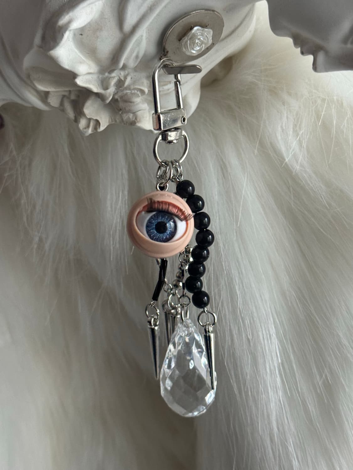 punky eye keyring black  상품이미지3