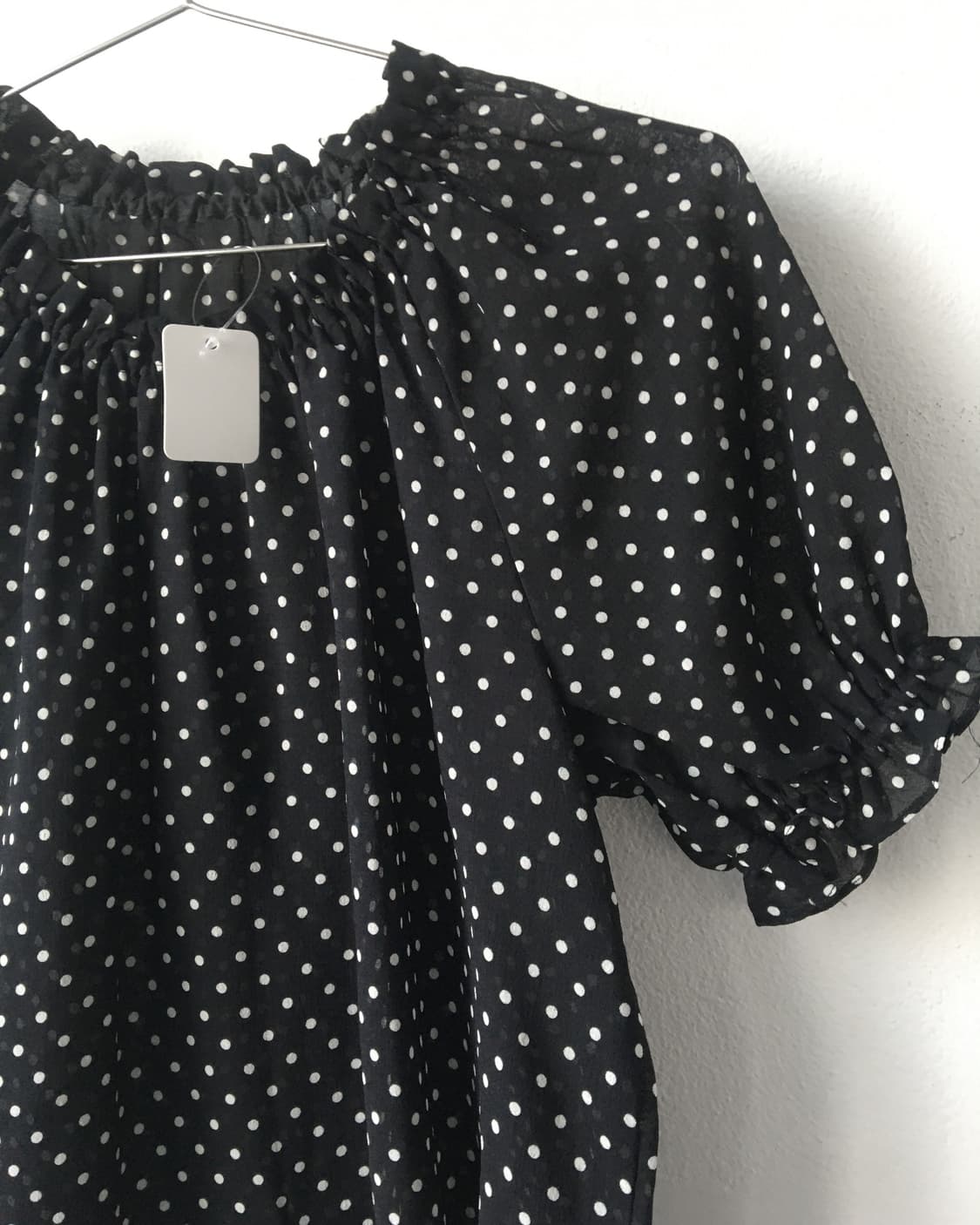 Dot pattern blouse 상품이미지2