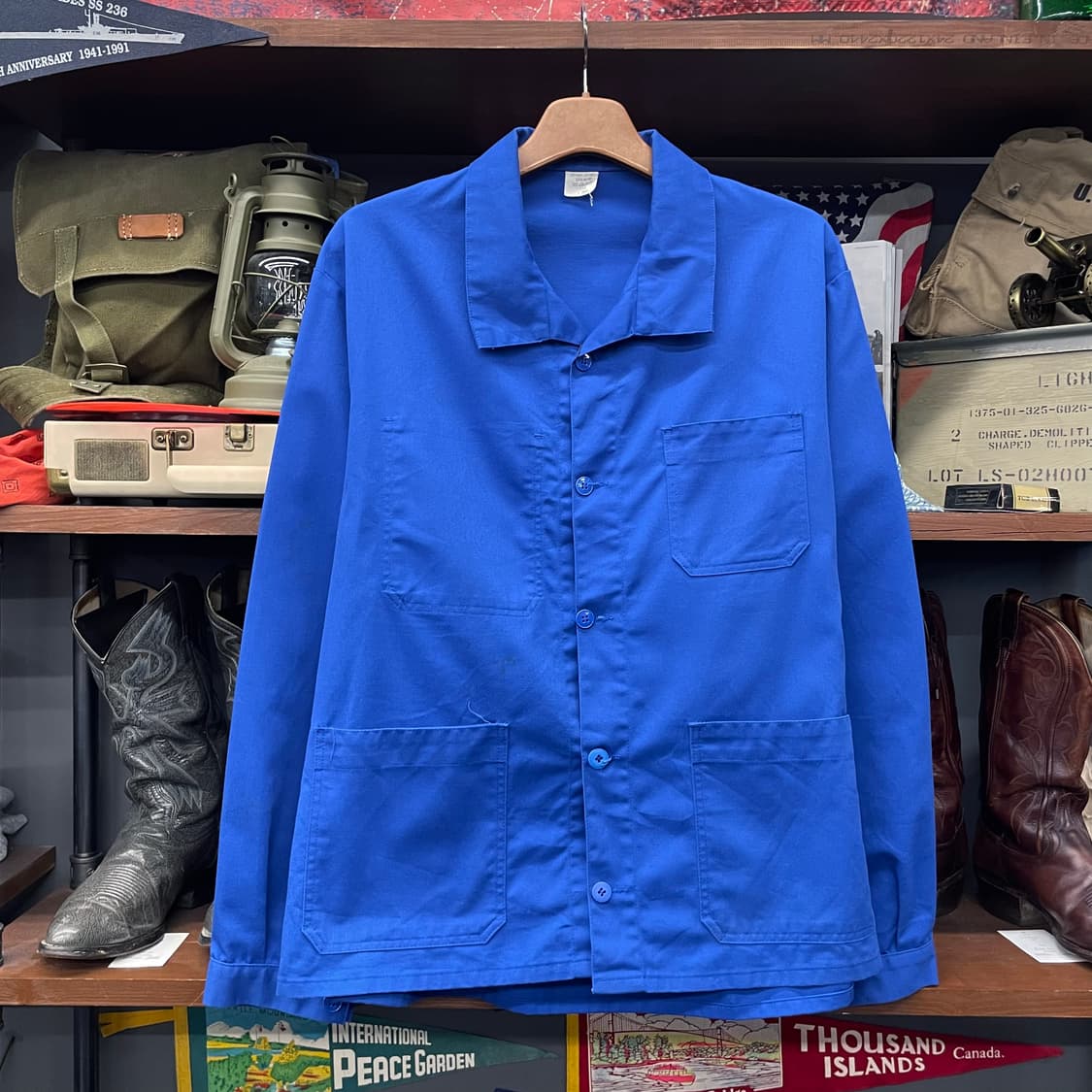 60s 프렌치 워크 자켓 / 빈티지 초어 자켓 워크 웨어 상품이미지1