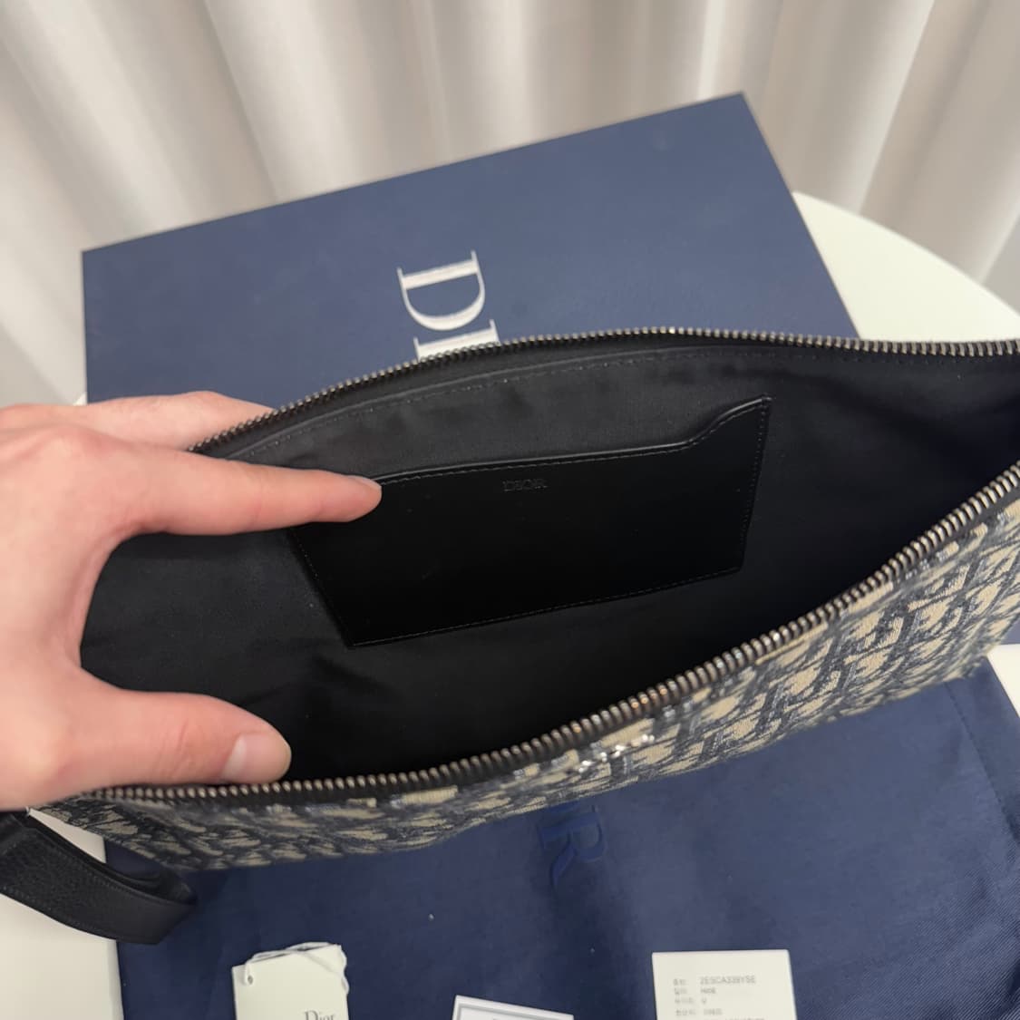[풀박스] 디올 오블리크 A4 클러치백 상품이미지8